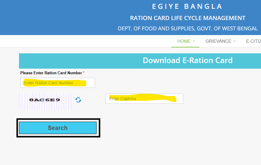 west bengal ration card download electronics